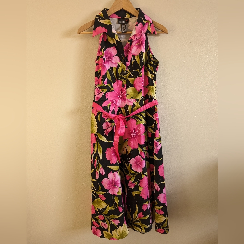 ▪️🌺Vintage Floral Dress🌺▪️
